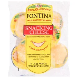 Belgioioso Fontina Snacking - 6 Oz