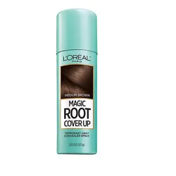 L'oreal Paris Magic Root Cover Up Gray Concealer Spray Medium Brown - 2 Oz