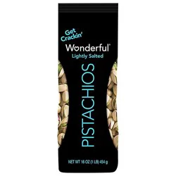 Wonderful Pistachios Roasted & Lightly Salted Pistachios - 16 Oz.