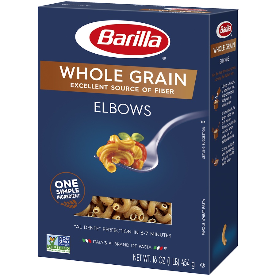 slide 3 of 8, Barilla Whole Grain Linguine Pasta 16 oz. Box, 16 oz