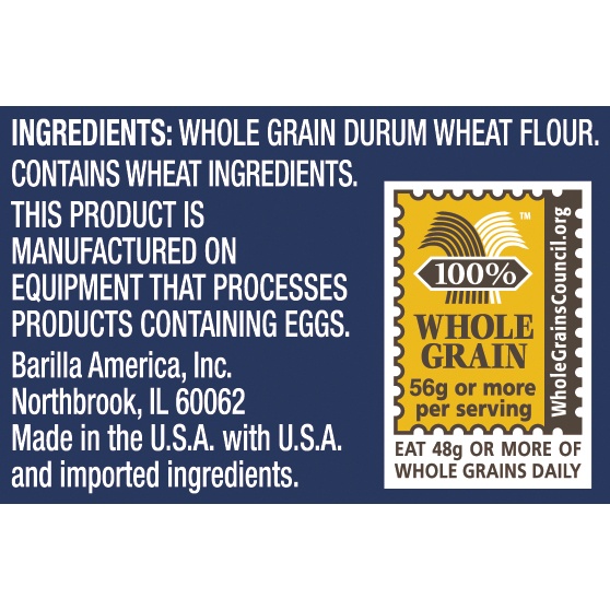 slide 8 of 8, Barilla Whole Grain Linguine Pasta 16 oz. Box, 16 oz