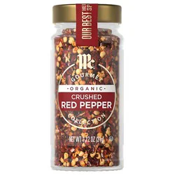 Mccormick Gourmet Organic Crushed Red Pepper - 1.12 Oz