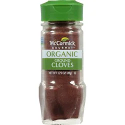 Mccormick Gourmet Organic Ground Cloves - 1.75 Oz