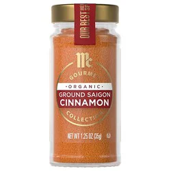 Mccormick Gourmet Organic Ground Saigon Cinnamon - 1.25 Oz