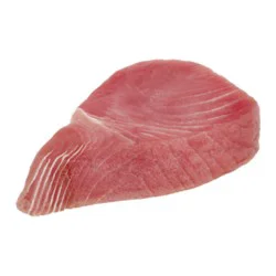 Ahi Tuna Steak Frozen Service Case - 0.50 Lb