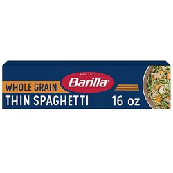 Barilla Whole Grain Thin Spaghetti Pasta - 16 Oz