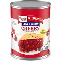Duncan Hines Wilderness Cherry Pie Filling & Topping - 21 Oz
