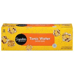 Signature Select Tonic Water Contains Quinine - 12-12 Fl. Oz.