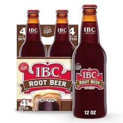 Ibc Made With Sugar Root Beer Soda Bottle - 4-12 Fl. Oz.