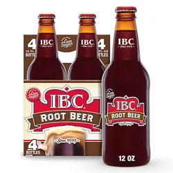 Ibc Made With Sugar Root Beer Soda Bottle - 4-12 Fl. Oz.