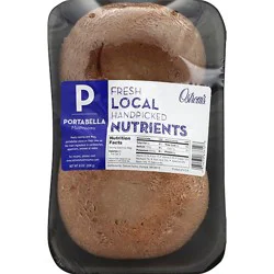 Mushrooms Portabella Caps - 8 Oz
