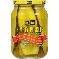 Mt. Olive Pickles Sandwich Stuffers Kosher Dill - 16 Fl. Oz.