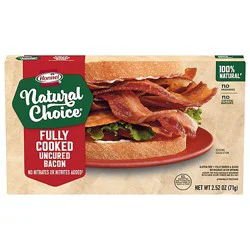 Hormel Natural Fully Cooked Choice Bacon - 2.52 Oz