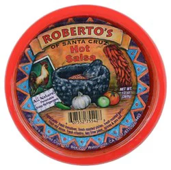Robertos Of Santa Cruz Hot Salsa - 13 Oz