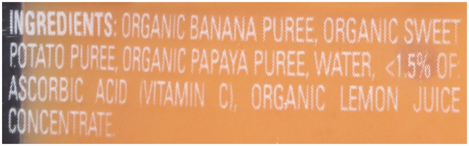slide 6 of 6, Happy Baby Organics Clearly Crafted Stage 2 Bananas, Sweet Potatoes & Papaya Pouch 4oz UNIT, 4 oz
