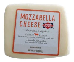 D&w Cheese Mozzarella Block - 8 Oz
