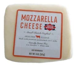 D&w Cheese Mozzarella Block - 8 Oz
