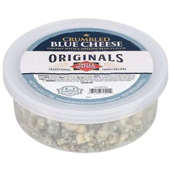 Dietz & Watson Originals Crumbled Blue Cheese Cup 4 Oz
