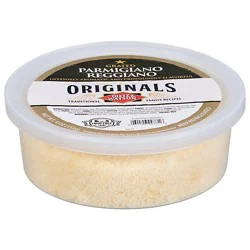 Dietz & Watson Originals Grated Parmigiano Reggiano Cheese Cup 4 Oz