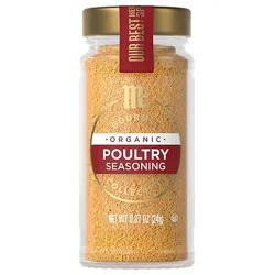 Mccormick Gourmet Organic Poultry Seasoning - 0.87 Oz