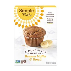 Simple Mills Almond Flour Mix Banana Muffin - 9 Oz