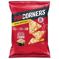 Popcorners Popped Corn Chips Crispy & Crunchy Carnival Kettle - 7 Oz