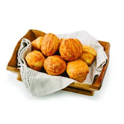 Bakery Roll Butterflake Orange Bakery - 8 Count