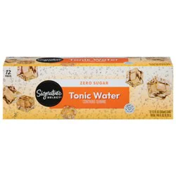 Signature Select Diet Tonic Water - 12-12 Fl. Oz.