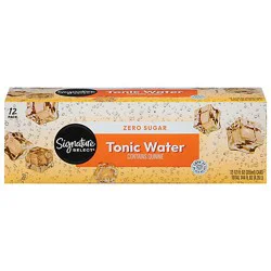 Signature Select Diet Tonic Water - 12-12 Fl. Oz.