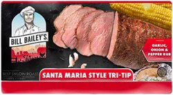 Bill Bailey's Beef Sirloin Tri Tip Roast Santa Maria Style - 2 Lb