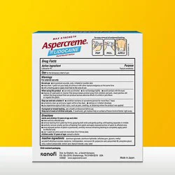 Aspercreme Lidocaine Patch Max Strength 4% - 5 Count