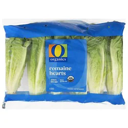 O Organics Organic Romaine Hearts - 6 Count