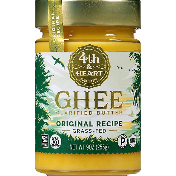 slide 1 of 11, 4th & Heart Ghee Butter Original Recipe - 9 Oz, 9 oz