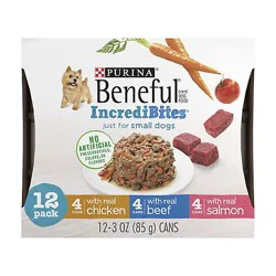 Beneful Incredibites Beef Tomatoes Carrots And Wild Rice Wet Dog Food - 12-3 Oz