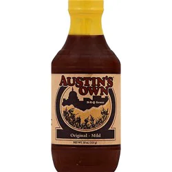 Austins Own Sauce Bbq Original Mild - 18 Oz