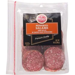 Primo Taglio Peppered Salame - 10 Oz