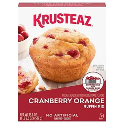 Krusteaz Cranberry Orange Muffin Mix - 18.6 Oz