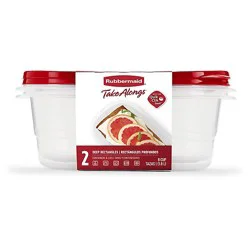 Rm 8c Deep Rectangle Takealong - 2 Package