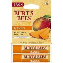 Burt's Bees Mango Lip Balm 2 Pack - 0.15 Oz