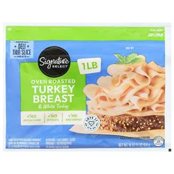 Signature Select Oven Roasted Turkey Breast - 16 Oz