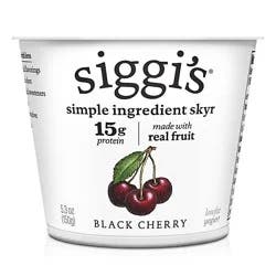 Siggi's Black Cherry 2% Icelandic Skyr Lowfat Yogurt - 5.3 Oz