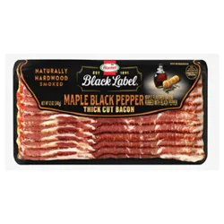 Hormel Premium Black Label Bacon Maple & Black Pepper - 12 Oz