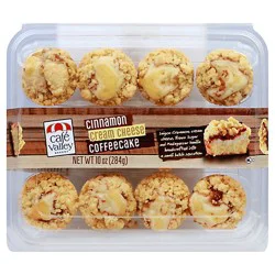 Cafe Valley Bakery Coffee Cakes Bites Cinnamon Cream Cheese - Each