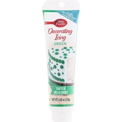 Betty Crocker Decorating Icing Green - 4.25 Oz