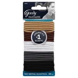 Goody Ouchless Java Bean Elastics W Bonus Ribbon - 30 Count