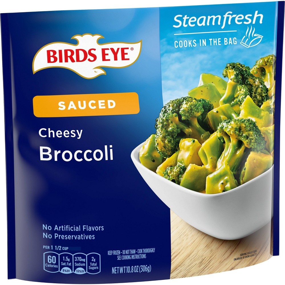 slide 3 of 3, Birds Eye Broccoli with Cheese Sauce, 10.8 oz