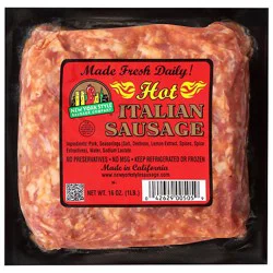 Hot Italian Sausage - 16 Oz