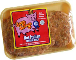 Sara Sausage Italian Hot Bulk - 16 Oz