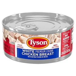 Tyson Chicken Premium Chunk White In Water - 5 Oz