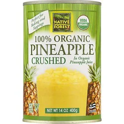 Native Forest Organic Pineapple Crushed - 14 Oz